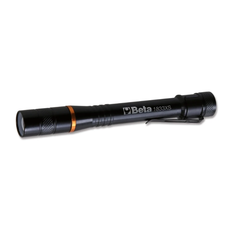 [018330001] Beta 1833XS/2 torcia LED ad alta luminosità in robusto alluminio anodizzato, fino a 700 Lumen