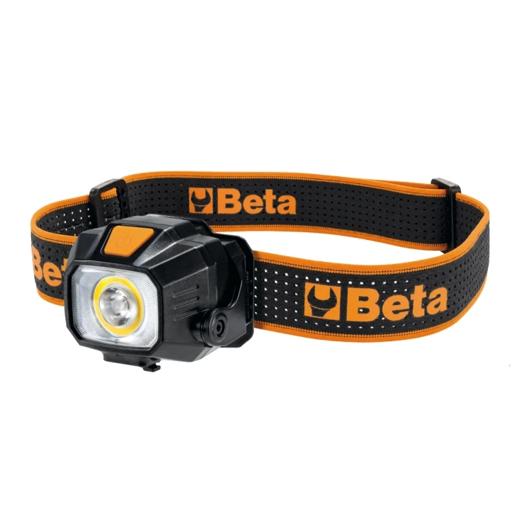 [018360051] Beta 1836AW lampada da testa a LED con ricarica wireless, con doppia emissione luminosa