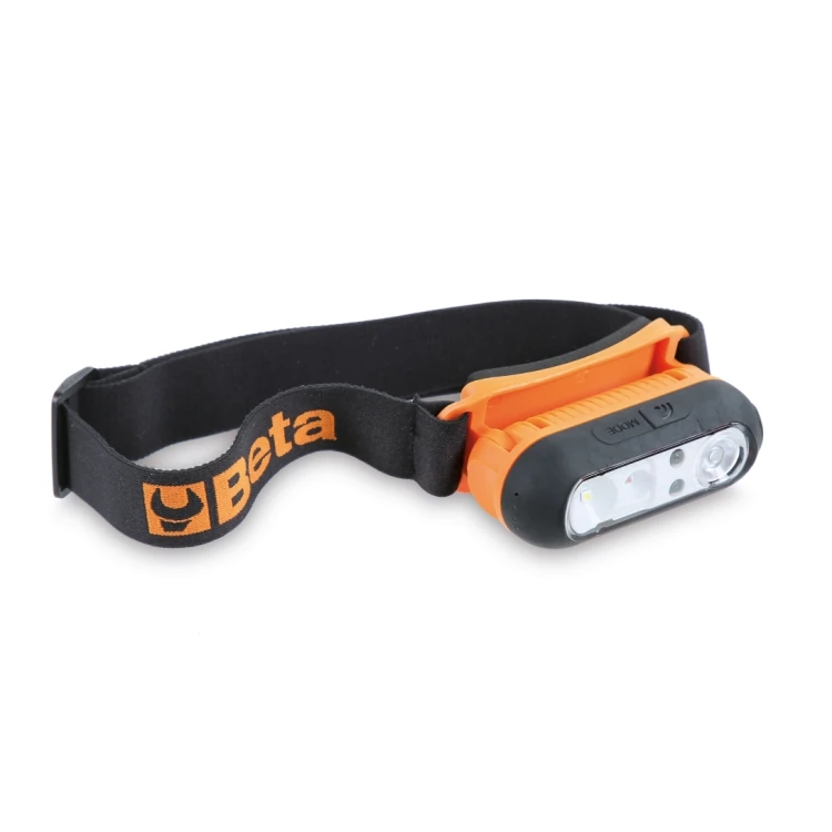 Beta 1836AW lampada da testa a LED con ricarica wireless, con doppia emissione luminosa