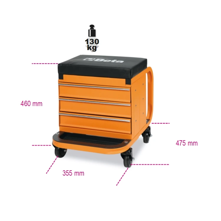 Beta 2258N-O seggiolino con cassettiera