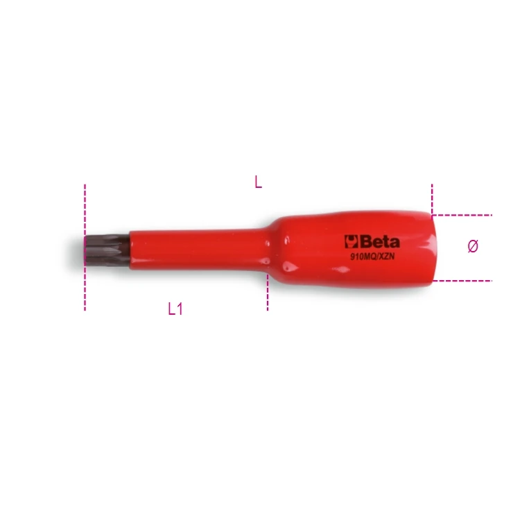 Beta 910MQ/XZN chiavi a bussola maschio a profilo XZN®