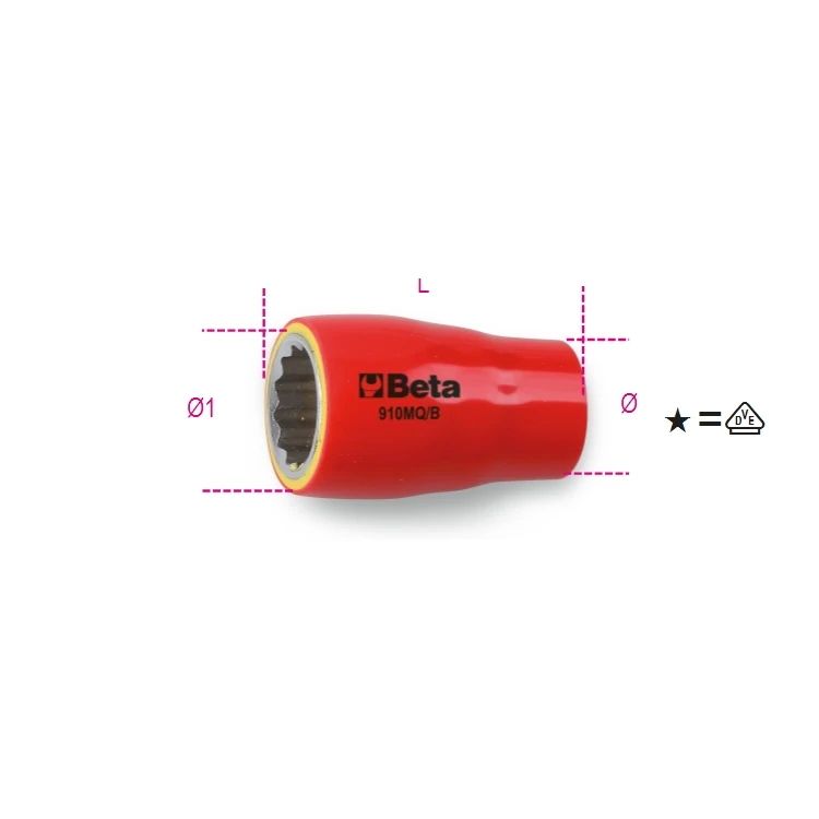 Beta 910MQ/B chiavi a bussola poligonali