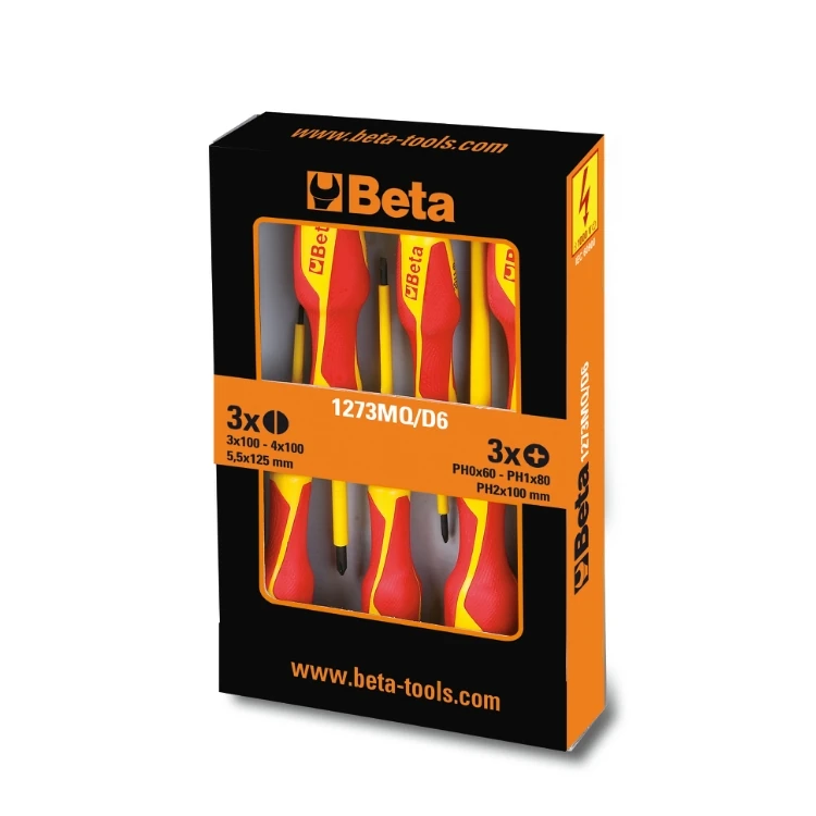 [012730851] Beta 1273MQ/D6 serie di 6 giravite