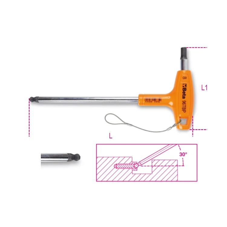 [000964687] Beta 96TBP-HS con sistema anticaduta H-SAFE