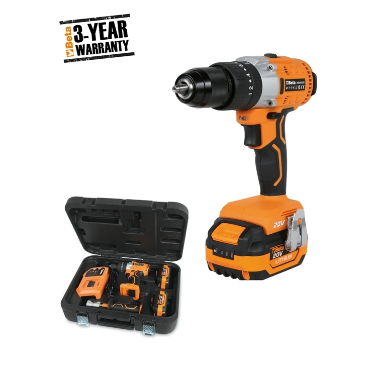 [019720020] Beta 1972/K20V-13BMC kit trapano avvitatore a percussione 20V BRUSHLESS