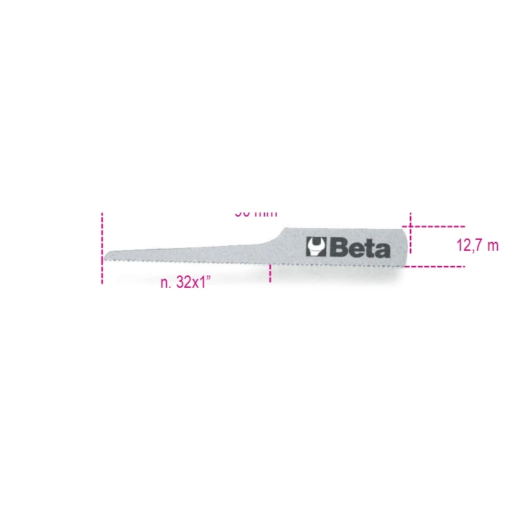 Beta 1942LR lame Bimetal per seghetto alternativo 1942A