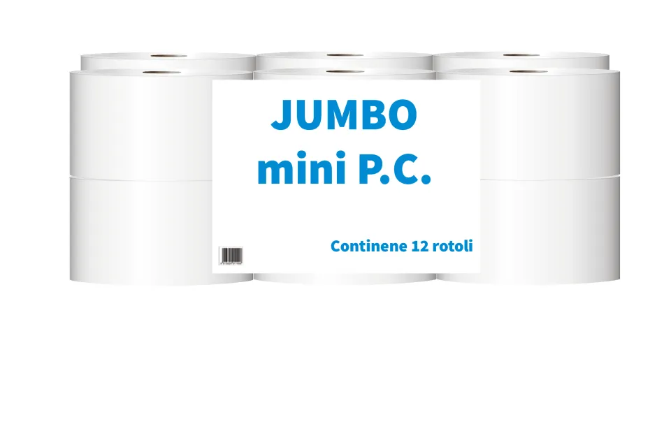 [C066] Carta Igienica MINI JUMBO 12 pz