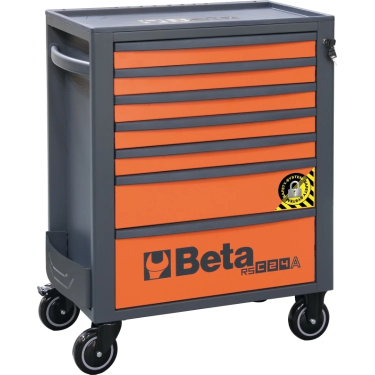 [024004173] Beta RSC24A/7 cassettiera mobile con 7 cassetti, con sistema antiribaltamento
