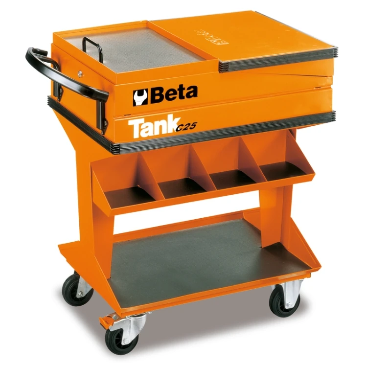 Beta C25 carrello Tank con mensola — • Termoformato vuoto per bussole e accessori da 1/2" ()