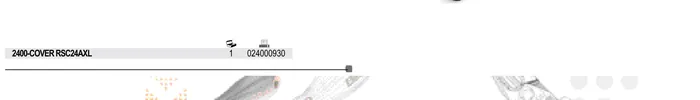 Beta Protezione in nylon per cassettiera mobile RSC24/RSC24A - C39