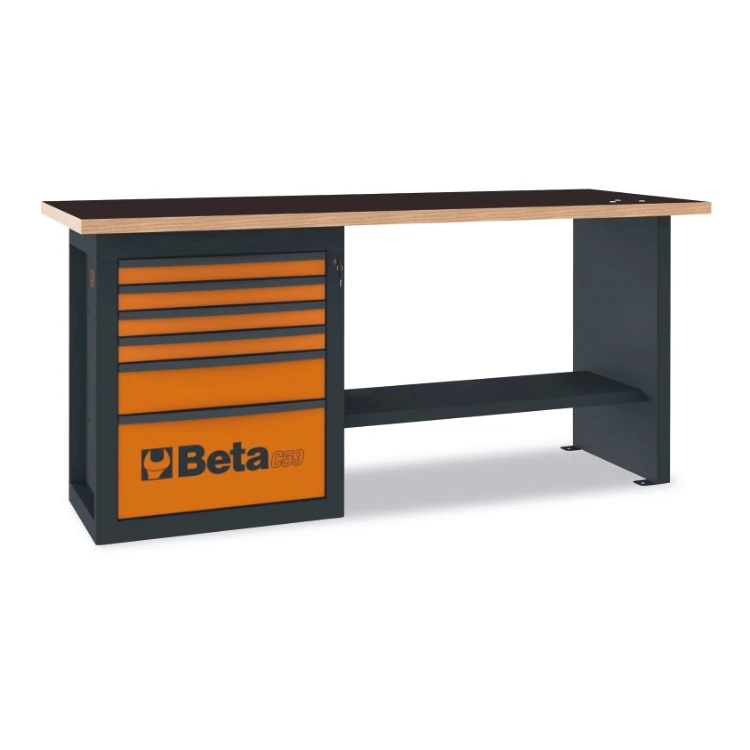 Beta C59A banco da lavoro "Endurance" con 1 cassettiera da 6 cassetti