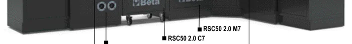Beta combinazione arredo officina RSC50 2.0