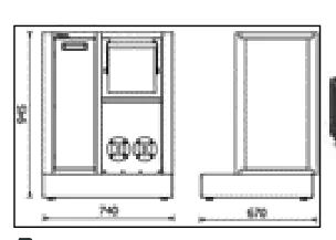 [050001282] Beta modulo fisso di servizio per arredo officina RSC50 2.0, vuoto