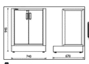 [050001262] Beta modulo fisso con 2 antine per arredo officina RSC50 2.0