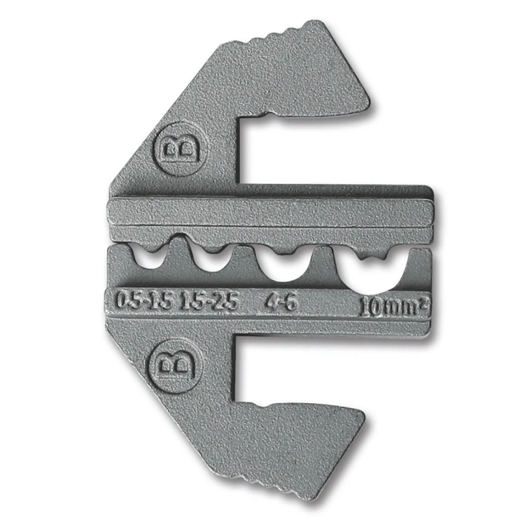 [016090302] Beta 1609I/C6-NI matrici per capicorda non isolati da 0,5 a 10 mm² per crimpatrice 1609I