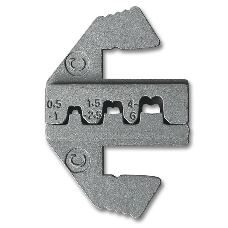 [016090303] Beta 1609I/C6-A matrici per capicorda non isolati femmina e maschio da 0,5 a 6 mm² per crimpatrice 1609I