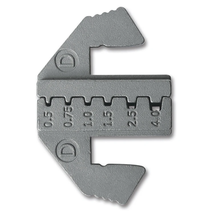 [016090305] Beta 1609I/C6-T1 matrici per capicorda preisolati a tubetto da 0,5 a 4 mm² per crimpatrice 1609I