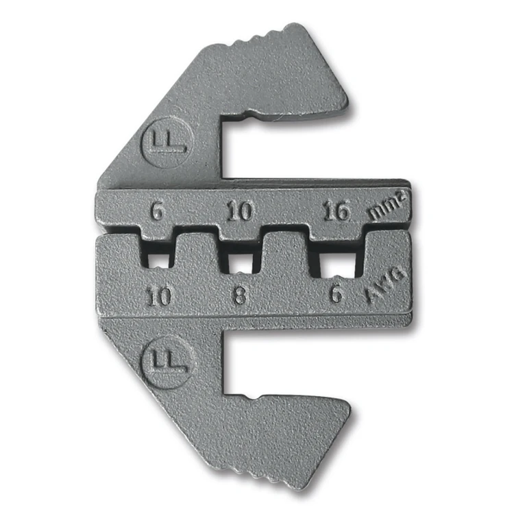 [016090306] Beta 1609I/C6-T2 matrici per capicorda preisolati a tubetto da 6 a 16 mm² per crimpatrice 1609I