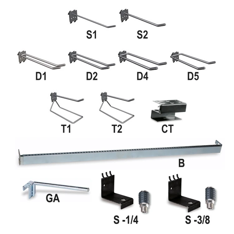 Beta 6888 ganci per espositori C60 - C61 - C68 - C88